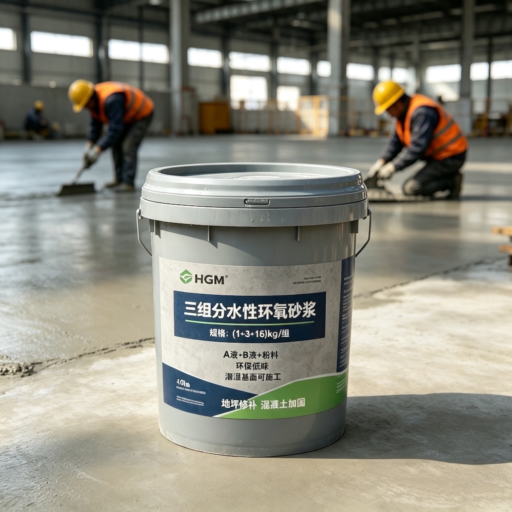 甘洛三组份水性环氧砂浆